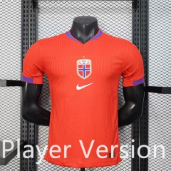 Player Version 2025-2026 Norway Home Red Thailand Soccer Jersey AAA-888