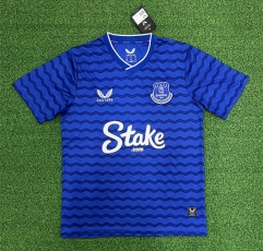 (S-4XL) 25-26 Everton Home Blue Thailand Soccer Jersey AAA-403