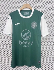 (S-4XL)25-26 Hibernian F.C Green Thailand Soccer Jersey AAA-2044
