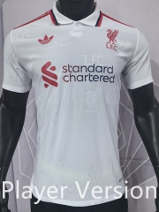 Player Version 25-26 Personalized Edition Liverpool White Thailand Soccer Jersey AAA-1959