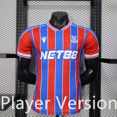 Player Version 2025-2026 Crystal Palace Home Blue&Red Thailand Soccer Jersey AAA-888