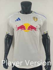 Player Version 25-26 Leeds United Home White Thailand Soccer Jersey AAA-0871