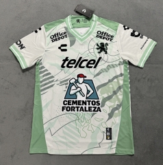 (S-4XL) 2025-2026 Club León Away White&Green Thailand Soccer Jersey AAA-4506