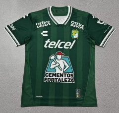 (S-4XL) 2025-2026 Club León Home Green Thailand Soccer Jersey AAA-818