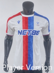 Player Version 2025-2026 Crystal Palace 2nd Away WhiteRed&&Blue Thailand Soccer Jersey AAA-0871