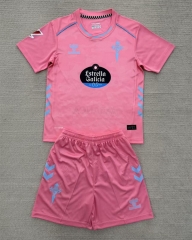 2025-2026 Celta de Vigo 2nd Away Pink Soccer Uniform-AY