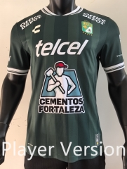 Player Version 2025-2026 Club León Home Green Thailand Soccer Jersey AAA-4952