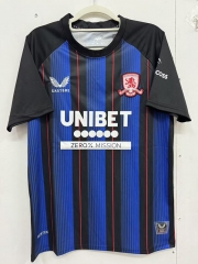 2025-2026 Middlesbrough Away Blue&Black Thailand Soccer Jersey AAA-0009
