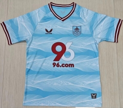 (S-4XL) 2025-2026 Burnley Away Light Blue Thailand Soccer Jersey AAA