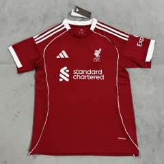 (S-4XL) 25-26 Liverpool Home Red Thailand Soccer Jersey AAA-4506