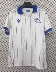 (S-4XL) 25-26 Sheffield Wednesday 2nd Away White Thailand Soccer Jersey AAA-2004