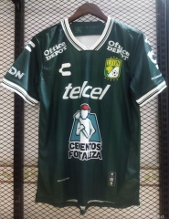 (S-4XL) 25-26 Club León Home Green Thailand Soccer Jersey AAA-5378
