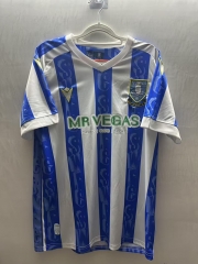 2025-2026 Sheffield Wednesday Home Blue&White Thailand Soccer Jersey AAA-0009