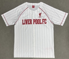 25-26 Liverpool White Thailand Baseball Jersey AAA