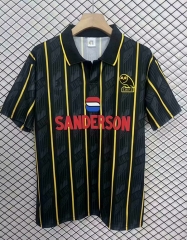 (S-4XL )Retro Version 1995 Sheffield Wednesday Home Black Thailand Soccer Jersey AAA-2044