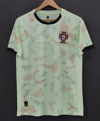 2025-2026  Portugal Away Light Green Thailand Thailand Soccer Jersey-3079