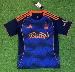 (S-4XL) 2025-2026 Nottingham Forest 2nd Away Blue Thailand Soccer jersey AAA-403