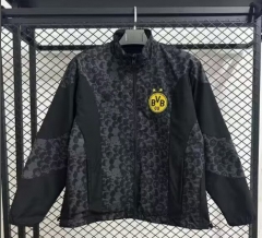 (S-3XL) 2025-2026 Borussia Dortmund Black Thailand Trench Coats-GB