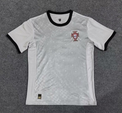 2025-2026 Portugal Goalkeeper Light Grey Thailand Soccer Jersey AAA-2483