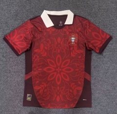 2025-2026 Concept Version  Portugal Dark Red Thailand Soccer T Shirt AAA-7209