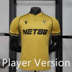 Player Version 2025-2026 Crystal Palace Away Gold Thailand Soccer Jersey AAA-888