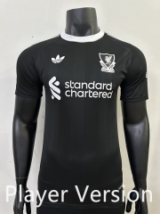 Player Version 2025-2026 Liverpool Goalkeeper Black Thailand Soccer Jersey AAA-6905