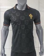 26-27 Portugal Away Black Thailand Soccer Jersey AAA-416
