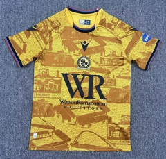 (S-4XL) 25-26 Blackburn Rovers 2nd Away Yellow Thailand Soccer Jersey AAA-512