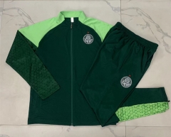 2024-2025 SE Palmeiras Dark Green Thailand Soccer Jacket Uniform -815