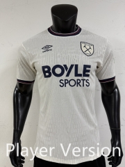 Player Version 25-26 West Ham United Away White Thailand Soccer Jersey AAA-1959