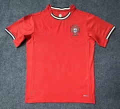 (S-4XL) 2025-2026 Portugal Home Red Thailand Soccer Jersey AAA-2483