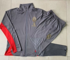2024-2025 AC Milan Grey Thailand Jacket Uniform-815