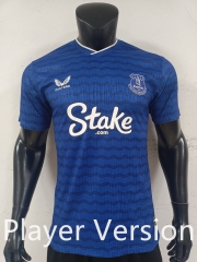 Player Version 25-26 Everton Home Blue Thailand Soccer Jersey AAA-1959