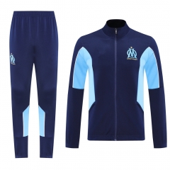 2025-2026 Olympique Marseille Royal  Blue Thailand Soccer Jacket Uniform-LH