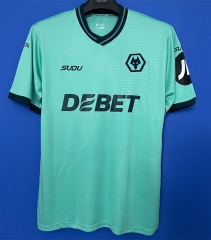 25-26 Wolverhampton Wanderers Away Green Thailand Soccer Jersey AAA-6486