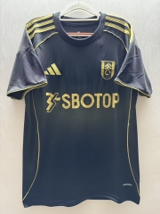 25-26 Fulham Away Black Thailand Soccer Jersey AAA-0009