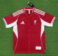 (S-4XL) 25-26 Liverpool Red Thailand Baseball Jersey AAA-403