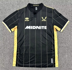 (S-4XL) 2025-2026 Sheffield United Goalkeeper Black Thailand Soccer Jersey AAA-512