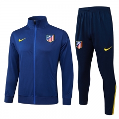 25-26 Atletico Madrid Blue Thailand Soccer Jacket Uniform-815