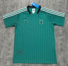(S-4XL) 25-26 Casual version Liverpool Green Thailand Soccer Jersey AAA-4506
