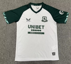 (S-4XL) 25-26 Middlesbrough 2nd Away White Thailand Soccer Jersey AAA-512
