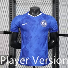 Player Version 120th Anniversary Chelsea Blue Thailand Soccer Jersey AAA-888