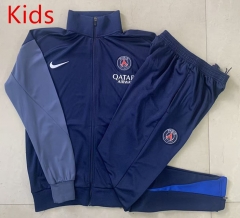 25-26 Paris SG Royal Blue Kids/Youth Soccer Jacket Uniform-815