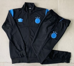 25-26 Grêmio FBPA Black Thailand Soccer Jacket Uniform -815
