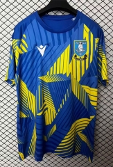 (S-4XL) 25-26 Sheffield Wednesday Blue&Yellow Thailand Soccer Jersey AAA-2044