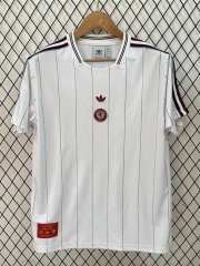 Retro Version 25-26 Aston Villa White Thailand Soccer Jersey AAA-2483