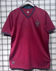 (S-4XL) 2026 World Cup Portugal Home Red Thailand Soccer Jersey AAA-GB
