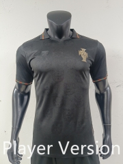 Player Version 26-27 Portugal Away Black Thailand Soccer Jersey AAA-0871