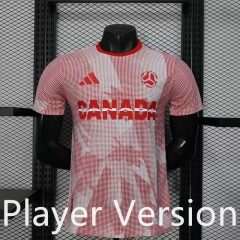 Player Version 25-26 World Cup Commemorative Edition Canada Red Thailand Soccer Jersey AAA-888