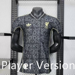 Player Version 25-26 Special Version Liverpool Black&Gray Thailand Soccer Jersey AAA-888
